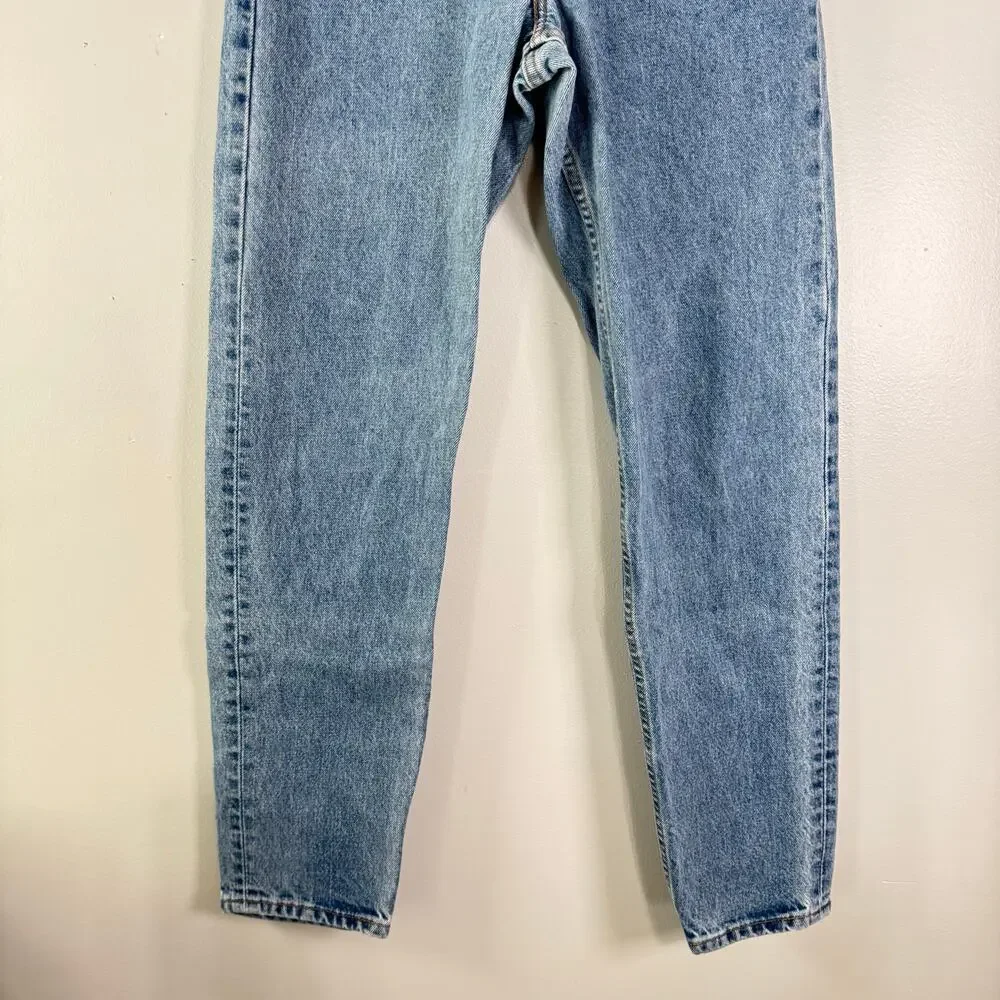 VTG Levis 550 Relaxed Fit Tapered Leg Jeans Mens W30 L32 Light Wash Y2K 1996
